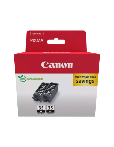 Ink-jet canon pgi-35 pixma ip100/110/tr150/maxify bx110 negro multipack 2 unidades