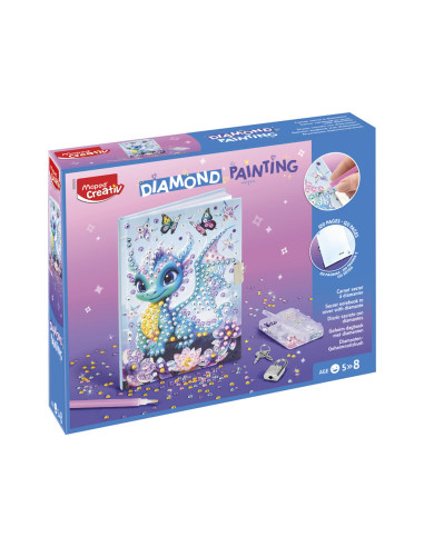 Diario maped creativ diamond painting