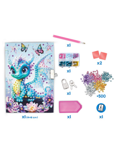 Diario maped creativ diamond painting