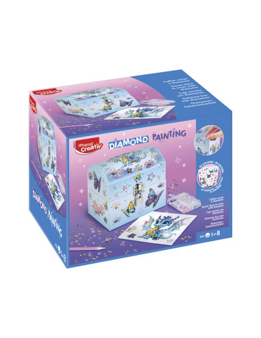 Cofre maped creativ diamond painting