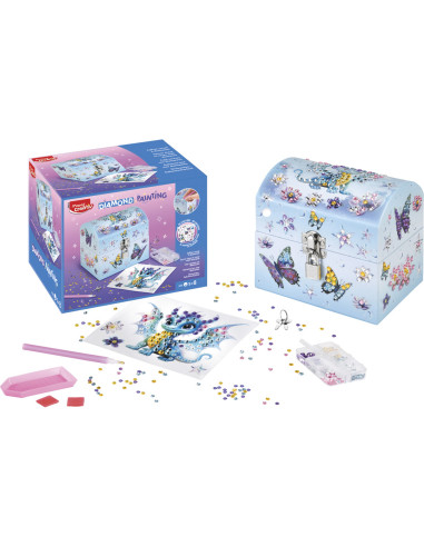 Cofre maped creativ diamond painting