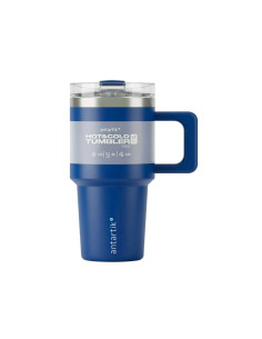 Taza termica asa antartik pulse isotermica tapa hermetica acero inoxidable pajita libre bpa azul marino 570 ml