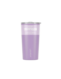Vaso termico antartik mono tapa hermetica acero inoxidable libre de bpa morado 520 ml