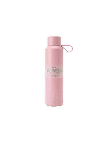 Botella portaliquidos antartik core isotermica acero inoxidable libre de bpa rosa 600 ml