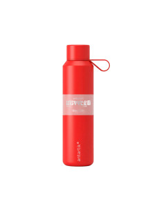 Botella portaliquidos antartik core isotermica acero inoxidable libre de bpa rojo 600 ml
