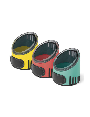 Sacapuntas staedtler norix metalico 8,2 mm con deposito 1 uso caja de 10 unidades colores surtidos