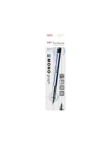 Portaminas tombow con clip mono graph profesional 0,5 mm