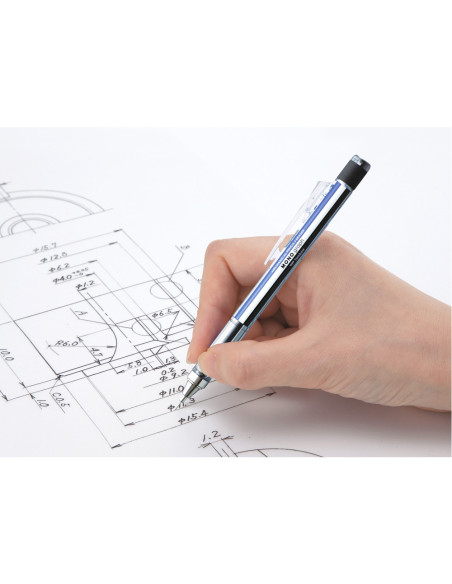 Portaminas tombow con clip mono graph profesional 0,5 mm