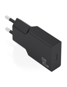 Aisens Cargador de Pared - 30W - GaN - 1xUSB-C - Power Delivery 3.0 - Ultra Delgado - Multiples Protecciones de Seguridad - Colo
