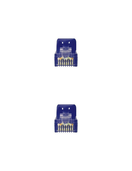 Cable de Red RJ45 UTP Nanocable 10.20.1800-L25-BL Cat.6A/ LSZH/ 25cm/ Azul