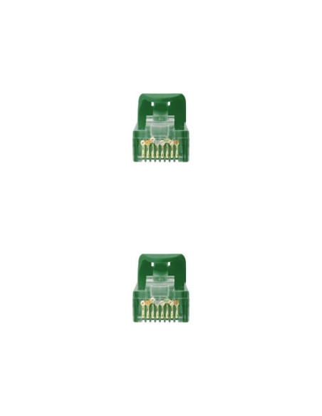 Cable de Red RJ45 UTP Nanocable 10.20.1800-L25-GR Cat.6A/ LSZH/ 25cm/ Verde