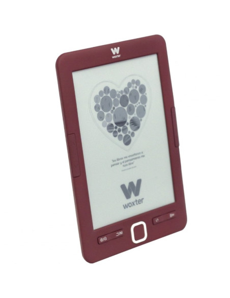 Libro Electrónico Ebook Woxter Scriba 195/ 6"/ Tinta Electrónica/ Rojo