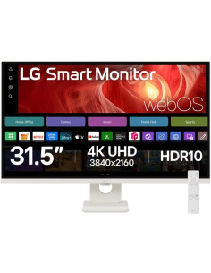 Smart Monitor LG 32U721SA-W 31.5"/ 4K/ Multimedia/ Smart TV/ Blanco