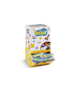 Pasta para modelar carioca doughy 50 gr expositor sobremesa 48 unidades colores surtidos