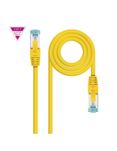 Cable de Red RJ45 SFTP Nanocable 10.20.1702-Y Cat.7/ 2m/ Amarillo