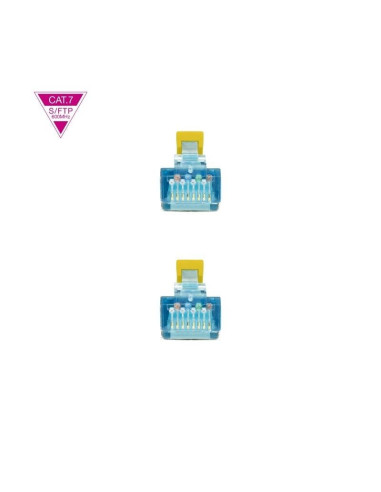 Cable de Red RJ45 SFTP Nanocable 10.20.1702-Y Cat.7/ 2m/ Amarillo