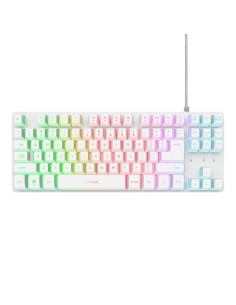 Trust GXT 833W Thado Teclado Gaming con Cable de 1.5m - Formato TKL - Iluminacion RGB - Patas Antideslizantes - 87 Teclas - Anti 2
