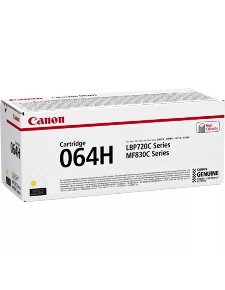 Canon 064H Amarillo Cartucho de Toner Original - 4932C001