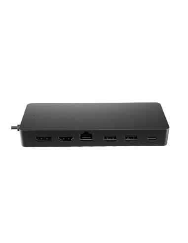 HP Hub Multipuerto USB-C 7 en 1 - 2 Puertos USB-A + 2 Puertos USB-C + 1 Display Port + 1 HDMI + 1 RJ45 - Plug & Play