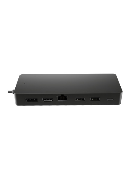 HP Hub Multipuerto USB-C 7 en 1 - 2 Puertos USB-A + 2 Puertos USB-C + 1 Display Port + 1 HDMI + 1 RJ45 - Plug & Play