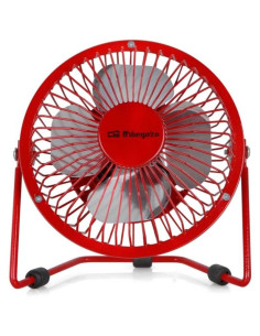 Mini Ventilador USB Orbegozo PW 1027/ Rojo