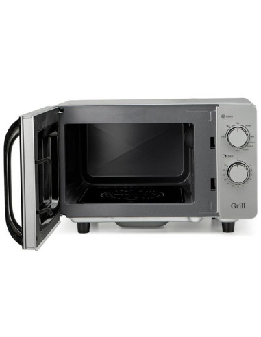 Microondas Orbegozo MIG 2072 CE/ 700W/ Capacidad 20L/ Función Grill/ Gris