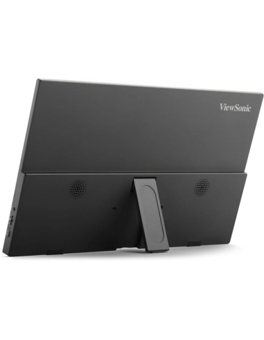 ViewSonic VA1650 Monitor Portatil 16" IPS FHD 60Hz - Respuesta 7ms - Altavoces 2W - HDMI, USB-C - VESA 75x75 mm - Color Negro