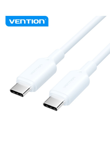Vention Cable USB - Conexion USB-USB - Contactos Niquelados - Potencia 60W - Corriente Max. 3A - Color Azul