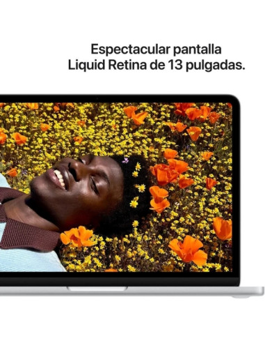 Apple MacBook Neo Portatil 13" - Chip A18 Pro - CPU 6N - GPU 5N - 8GB RAM - SSD 512GB - Touch ID - Color Plata