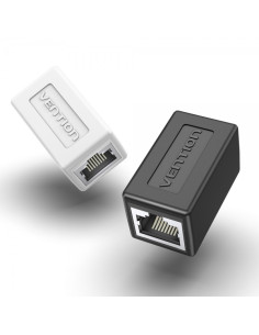 Vention Pack de 5 Adaptadores Conector RJ45 Cat.6 FTP Hembra a Hembra - Color Negro