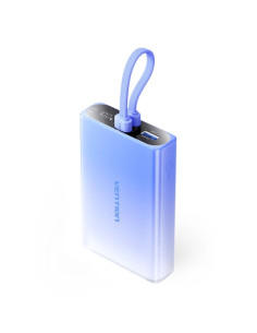 Vention Powerbank de 10000mAh - Potencia de Salida hasta 22.5W - USB-A - USB-C - Pantalla - Linterna LED Integrada - Apto para V