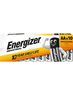 Pila energizer litio industrial aa blister de 10 unidades