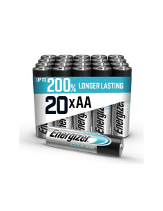 Pila energizer alcalina max plus aa blister de 20 unidades