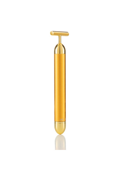 Innovagoods T-Vibe Masajeador Rejuvenecedor Facial de Alta Frecuencia - Inalambrico - Resistente al Agua - 6000 Vibraciones por