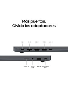 Samsung Galaxy Book 4 Portatil 15.6" Intel Core i7-1355U - 16GB - 512GB SSD - Windows 11 Home - Teclado QWERTY (ES) 2