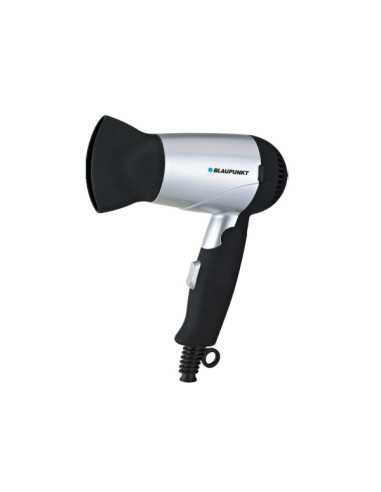 Blaupunkt Secador de Pelo de Viaje - 1200W - Cable 1.8m - Incluye Difusor - Velocidad y Calor Ajustables - Apagado Automatico -