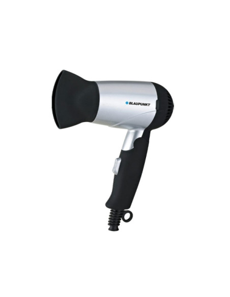 Blaupunkt Secador de Pelo de Viaje - 1200W - Cable 1.8m - Incluye Difusor - Velocidad y Calor Ajustables - Apagado Automatico -