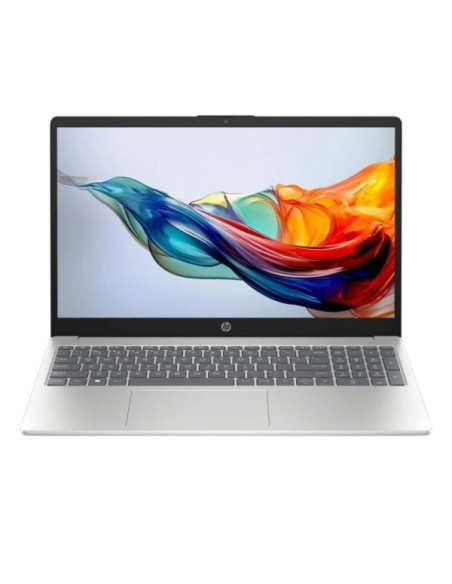 HP 15-fc0211ns Portatil 15.6"" AMD Ryzen 5 7520U - 8GB - 512GB SSD - Color Plata - Teclado QWERTY (ES)