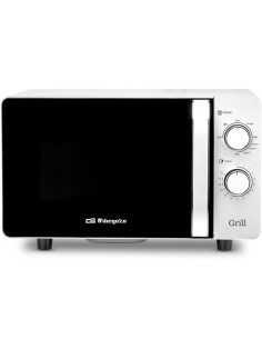Microondas Orbegozo MIG 2070 CE/ 700W/ Capacidad 20L/ Función Grill/ Blanco