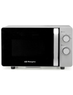 Microondas Orbegozo MI 2062 CE/ 700W/ Capacidad 20L/ Gris