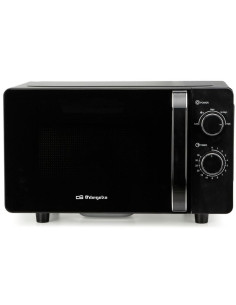 Microondas Orbegozo MI 2061 CE/ 700W/ Capacidad 20L/ Negro