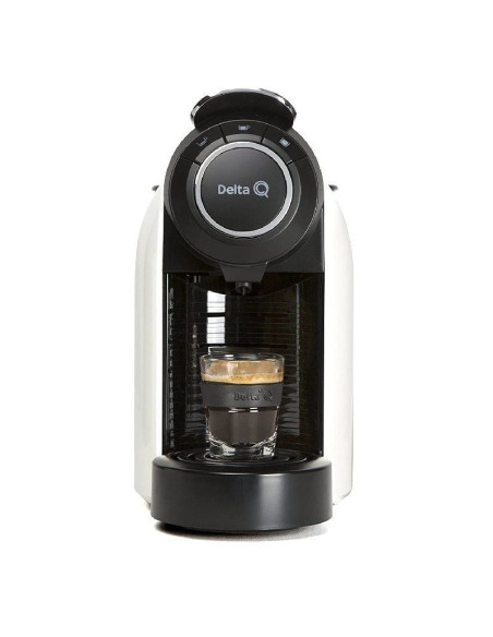 Cafetera de Cápsulas Delta Qool Evolution/ Blanca