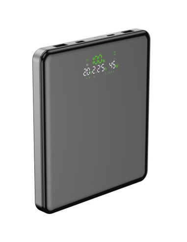 Powerbank 20000mAh Leotec LEPOW100W20G/ 100W/ Gris/ Incluye Cable USB Tipo-C