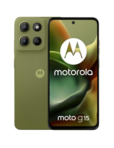 Smartphone Motorola Moto G15 4G 8GB/ 256GB/ 6.72""/ Verde