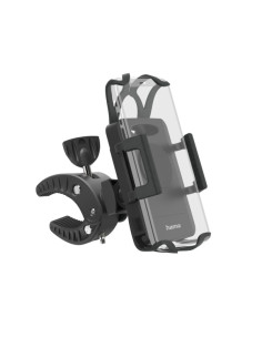 Hama Strong Soporte de Bicicleta para Smartphone - Ancho Dispositivo de 5 a 9cm - Peso Max 230g - Universal - Manillares hasta 3