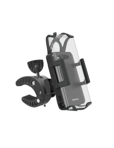 Hama Strong Soporte de Bicicleta para Smartphone - Ancho Dispositivo de 5 a 9cm - Peso Max 230g - Universal - Manillares hasta 3