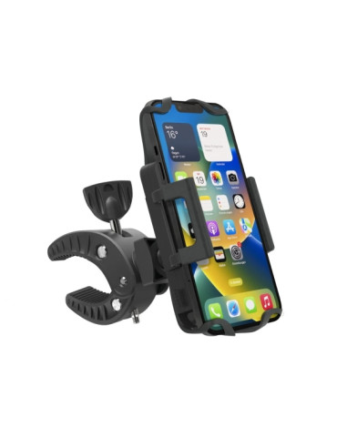 Hama Strong Soporte de Bicicleta para Smartphone - Ancho Dispositivo de 5 a 9cm - Peso Max 230g - Universal - Manillares hasta 3