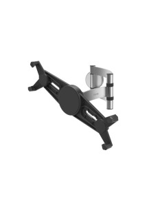 Hama Soporte de Pared para Tablets de 7 a 11"" - Capacidad 1kg - Funcion Rotativa - Aluminio - Color Negro y Plata