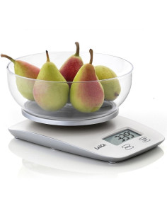 Báscula de Cocina Electrónica Laica KS1060W/ Hasta 5kg