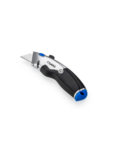 Cuter dahle heavy duty metalico con cuchilla trapezoidal y mecanismo corte de flejes